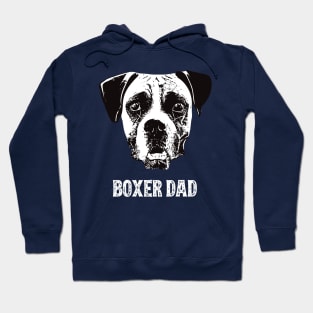 Boxer Dog Dad Hoodie